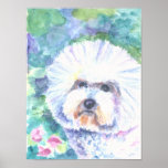 Bichon Frise Art Wall PRINT