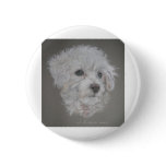 Bichon Frise Pinback Button