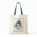 Bichon Frise Christmas Gifts Tote Bag