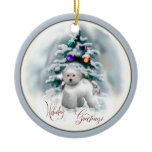 Bichon Frise Christmas Gifts Ornament