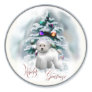 Bichon Frise Christmas Gifts Stickers