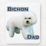 Bichon Frise Dad 4 Mouse Mats