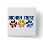 BICHON FRISE DAD Paw Print