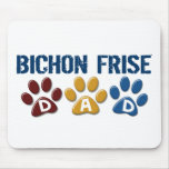 BICHON FRISE DAD Paw Print