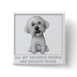 Bichon Frise Favourite buttons