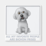 Bichon Frise Favourite Magnets