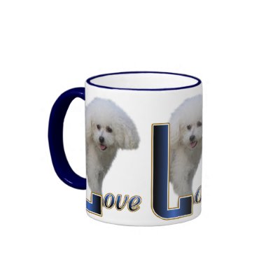 Bichon Frise Gifts Mugs by DogsByDezign