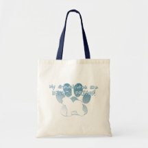 Bichon Frise Grandchildren Bags