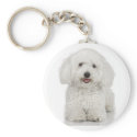 Bichon Frise Keychain