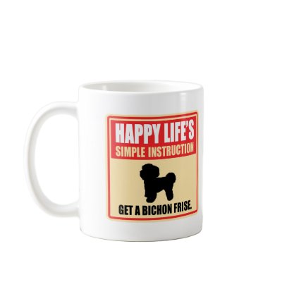 Bichon Frise Coffee Mugs by Pawdboy