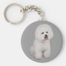 Bichon Frise Precious Keychain