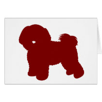 Bichon Frise (Red) Cards