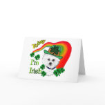Bichon Frise St. Patrick's Day Cards