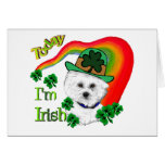 Bichon Frise St. Patrick's Day Cards