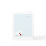 Bichon Frise Thank You Custom Notecard