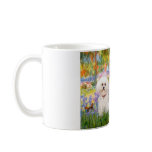 Bichon Frise Trio - Garden (VG) Coffee Mugs