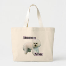 Bichon Mum 4 Canvas Bags