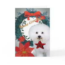 Bichon Season Greetings Cards