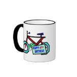 Bicycle 4th Birthday Gifts Mug