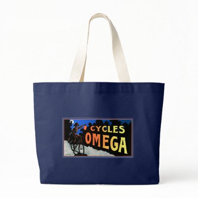 Bicycle Art: Cycles Omega Bags by VintageCabaret