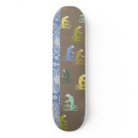 Bicycle Bears Skateboard