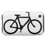 Bicycle: Black Tough Iphone 3 Covers