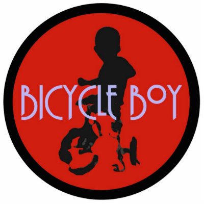 Bicycle Boy Sculpture Photo Cut Outs by pierredawn