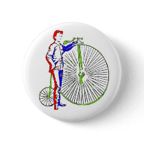 Bicycle Pinback Buttons