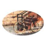 Bicycle by Train Station Sticker