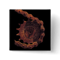 Bicycle Cycle Bicycling Cycling Chain Gear Pinback Button