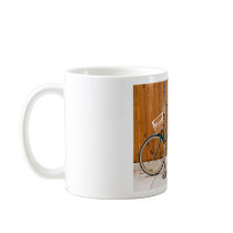 Bicycle Cycle Bicycling Cycling Fence Coffee Mug