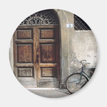 Bicycle Cycle Bicycling Cycling Italy Building Refrigerator Magnets