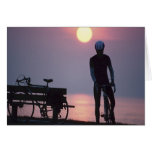 Bicycle Cycle Bicycling Cycling Quebec Canada Cards