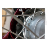 Bicycle Cycle Bicycling Cycling Rear Wheel Spokes Card