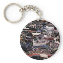Bicycle Cycle Bicycling Cycling Venice Italy Keychain