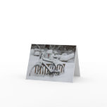 Bicycle Cycle Bicycling Cycling Waiting For Spring cards