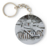 Bicycle Cycle Bicycling Cycling Waiting For Spring Key Chain