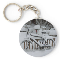Bicycle Cycle Bicycling Cycling Waiting For Spring Key Chain