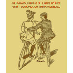 Bicycle Date Women's Tee - Mello Yello t-shirts