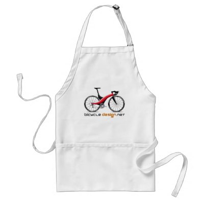 Bicycle design shop apron by BicycleDesign
