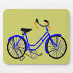 Bicycle Drawing, 1950's Style mousepads