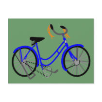 Bicycle Drawing, 1950's Style Post Cards