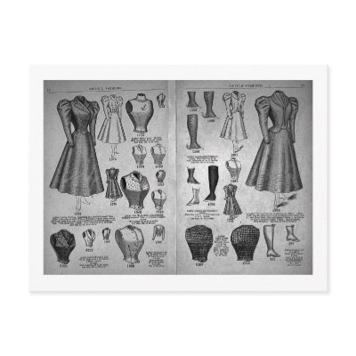 Bicycle Fashions - Vintage Catalogue by scenesfromthepast