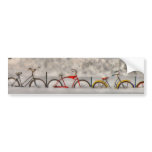 Bicycle Fence Bumper Sticker bumper stickers