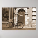 Bicycle in Holland posters
