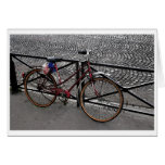 Bicycle in Paris - Blank Inside cards