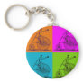 Bicycle Key Chains