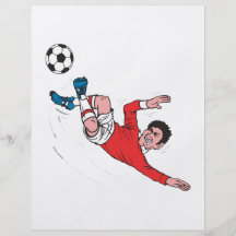 Bicycle Kick Custom Flyer
