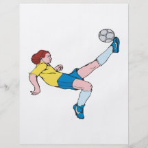Bicycle Kick Custom Flyer
