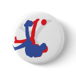 bicycle kick icon pinback button